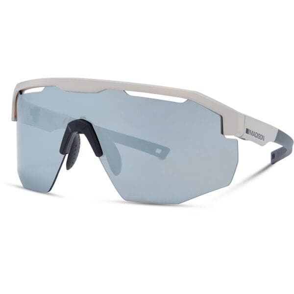 Madison Eyewear Cipher Sunglasses - 3 pack - desert sand / silver mirror