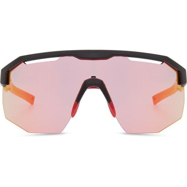 Madison Cipher Glasses - gloss black / pink rose mirror