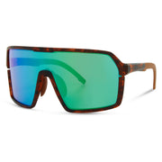 Madison Eyewear Crypto Dark Tortoiseshell Sunglasses - 3 Lens Pack - Green Mirror/Amber/Clear
