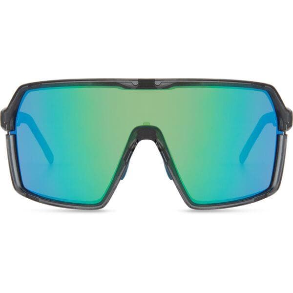 Madison Crypto Glasses - crystal gloss smoke / green mirror