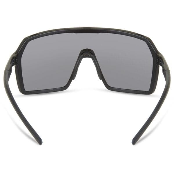 Madison Eyewear Crypto Matt Black Sunglasses - Black Mirror Lens
