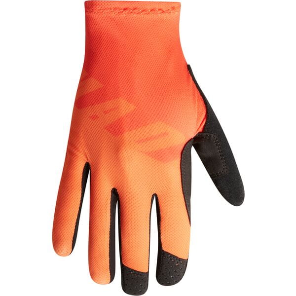 Madison Flux Gloves; chilli red / alpine orange - large
