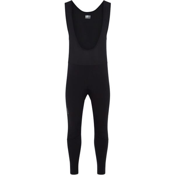 Madison Freewheel Men's Thermal Bib Tights With Pad; black - medium