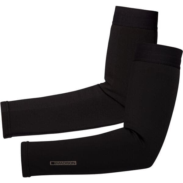 Madison DTE Isoler Thermal Arm Warmers With DWR; black - medium / large