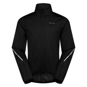 Madison Flux Men's 2-Layer Ultra Packable Waterproof Jacket; black - small