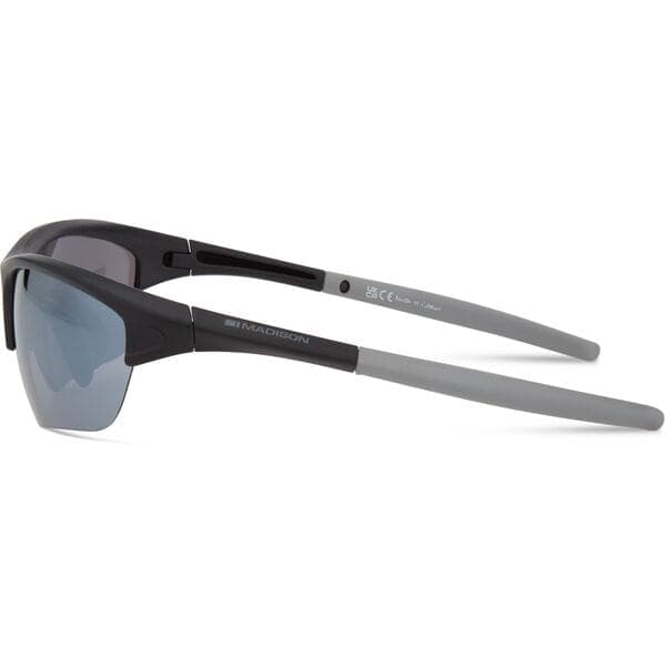 Madison Eyewear Mission II Sunglasses - matt black / silver mirror
