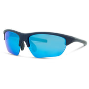 Madison Eyewear Mission Ink Navy Sunglasses - Blue Mirror Lens