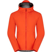 Madison Flux 3-Layer Men's Waterproof Trail Jacket; magma red - large