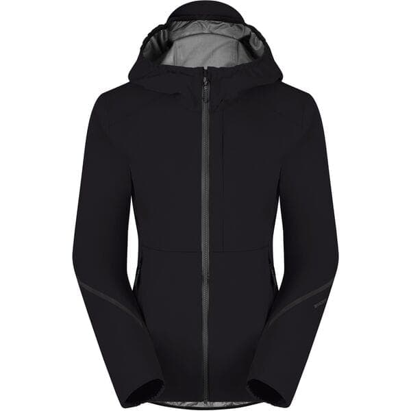 Madison Flux 3-Layer Women's Waterproof Trail Jacket; black - size 10