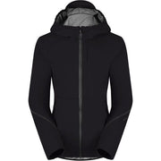 Madison Flux 3-Layer Women's Waterproof Trail Jacket; black - size 8