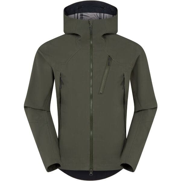 Madison DTE 3-Layer Men's Waterproof Jacket; midnight green