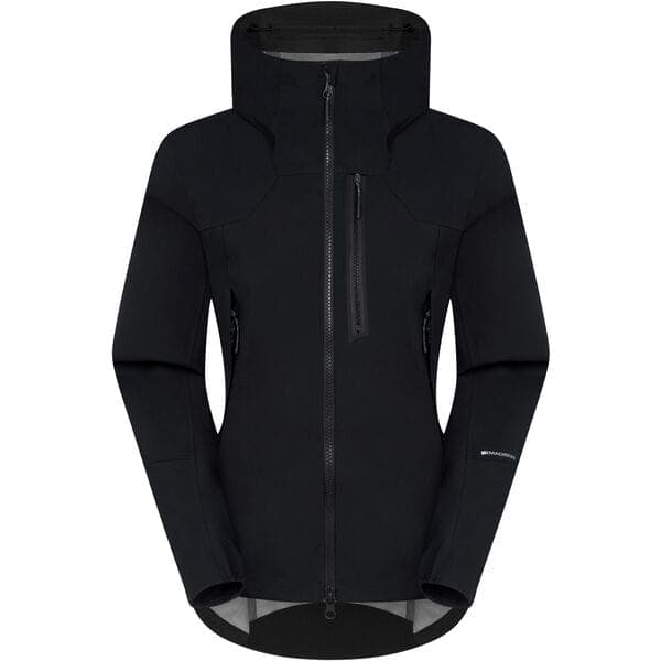 Madison DTE 3-Layer Women's Waterproof Jacket; black - size 8