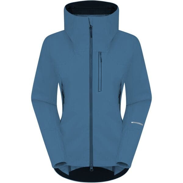 Madison DTE 3-Layer Women's Waterproof Jacket; lake blue - size 10