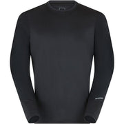Madison Flux Men's Long Sleeve Trail Jersey; black - large