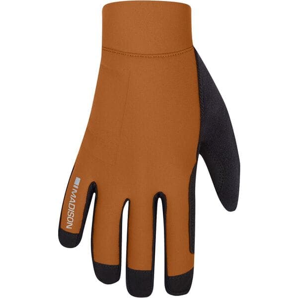 Madison DTE 4 Season DWR Gloves; rust orange - large