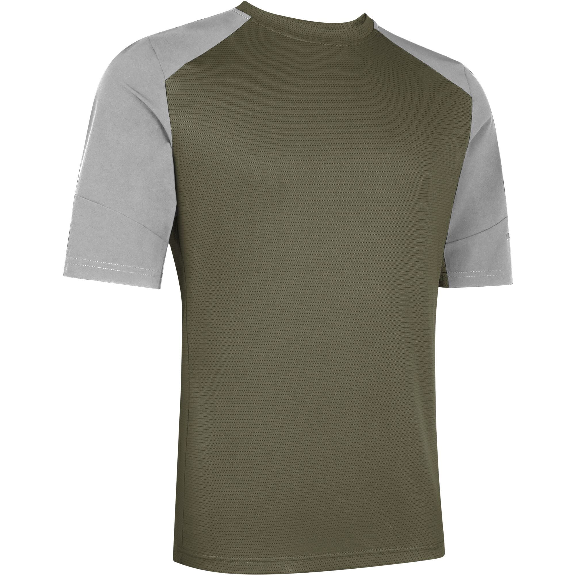 Madison Flux Trail Women's Short Sleeve Jersey; midnight green / castle grey - size 14