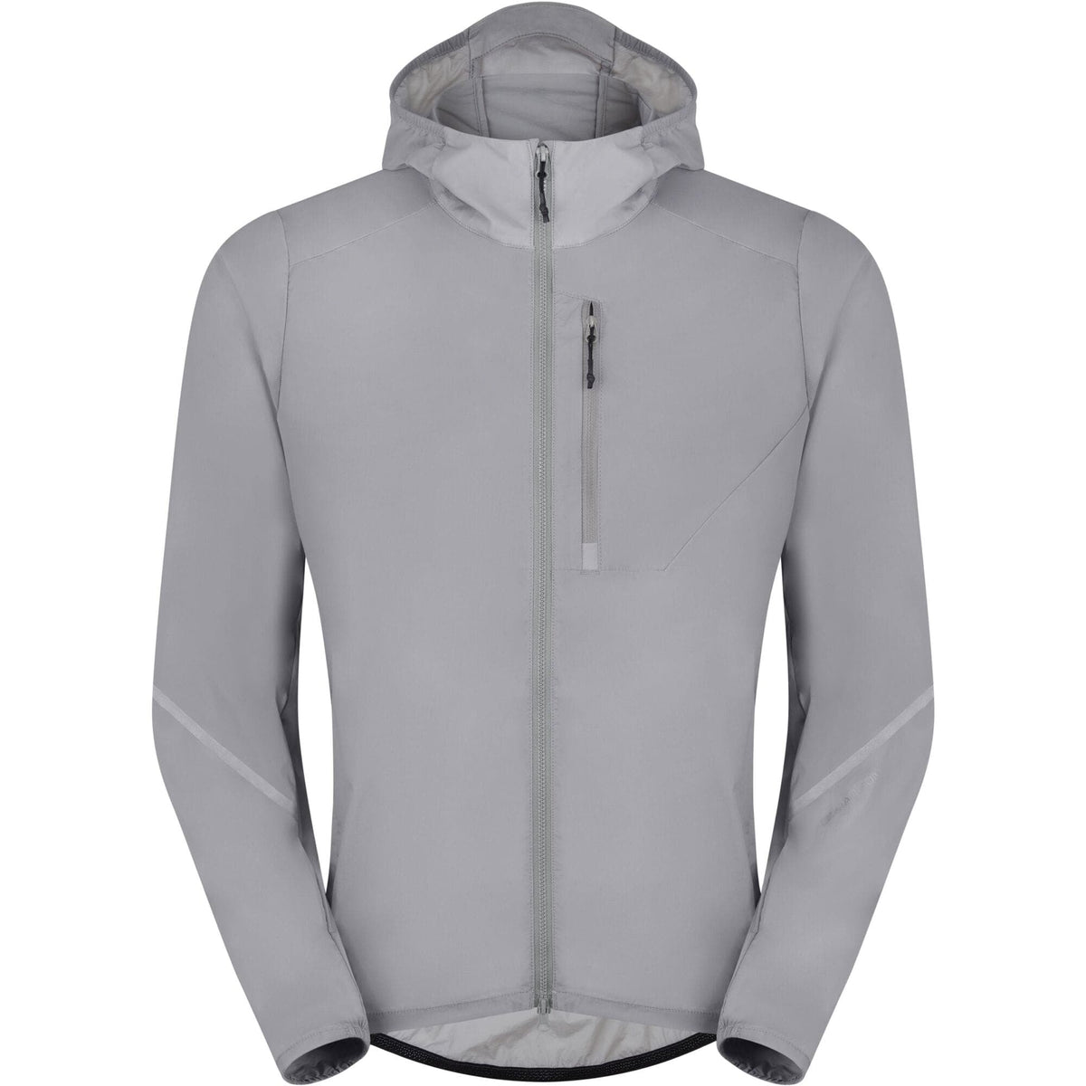 Madison Roam Men's Lightweight Windproof Packable Jacket; magnesium grey - medium