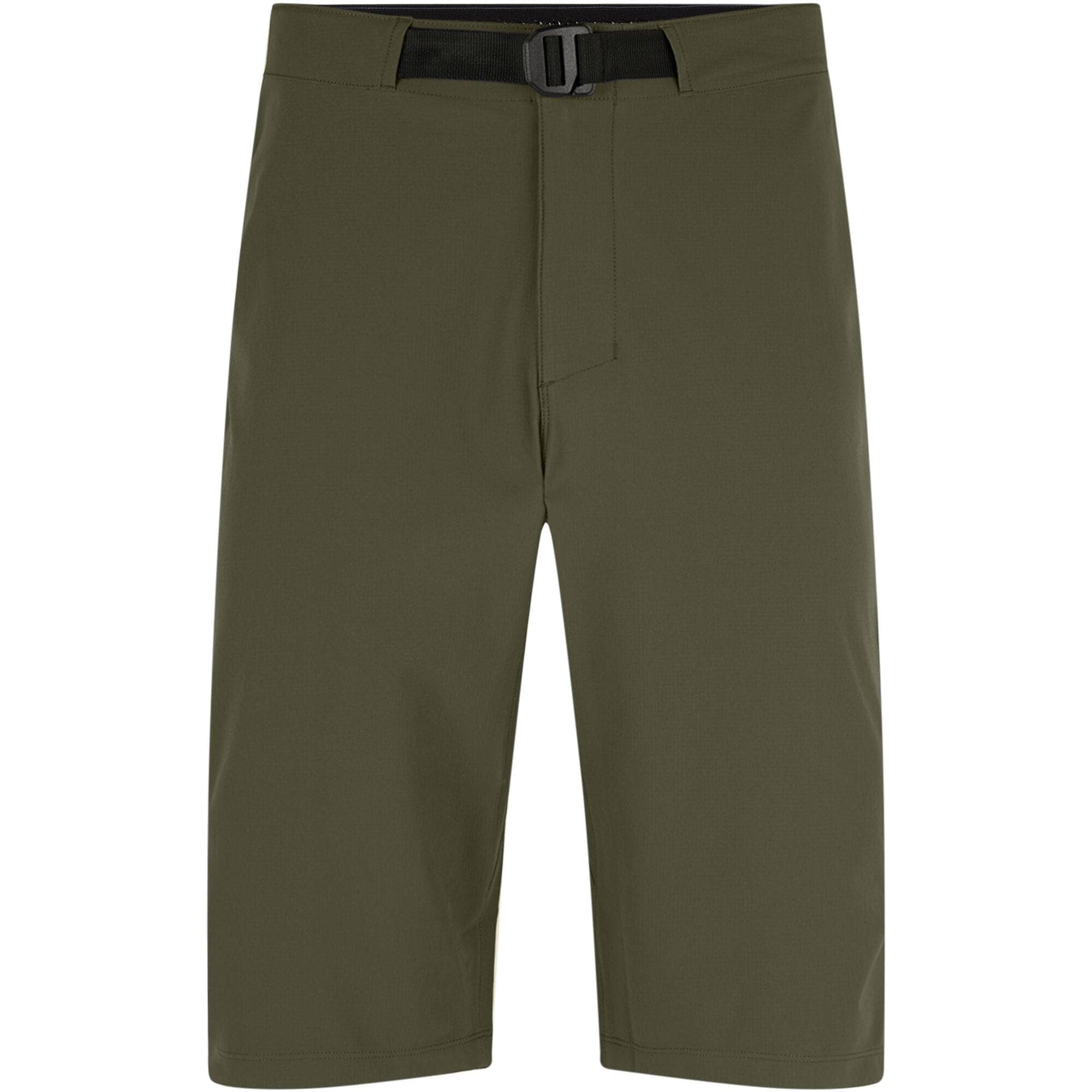 Madison Freewheel Men's Trail Shorts; midnight green - small