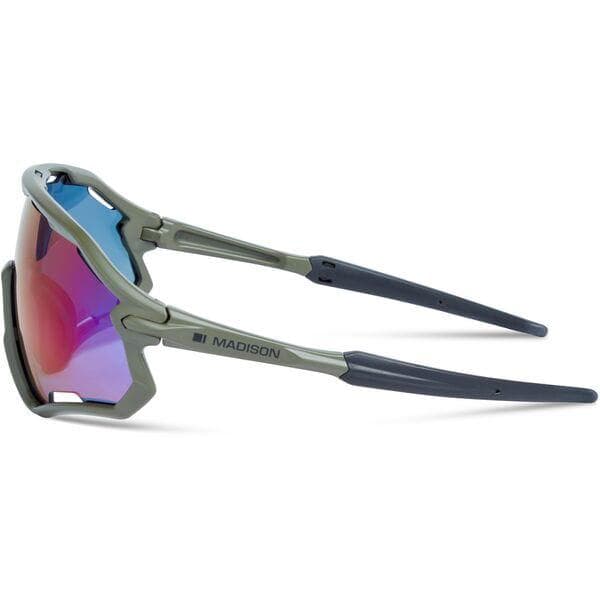 Madison Eyewear Code Breaker II Sunglasses - midnight green / purple mirror
