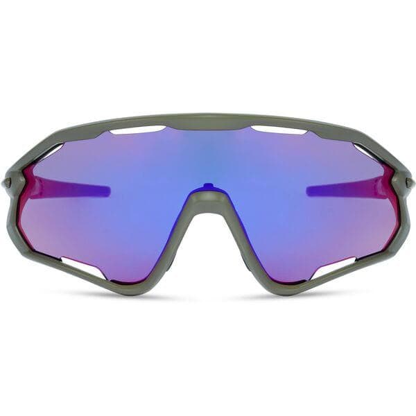 Madison Eyewear Code Breaker II Sunglasses - midnight green / purple mirror