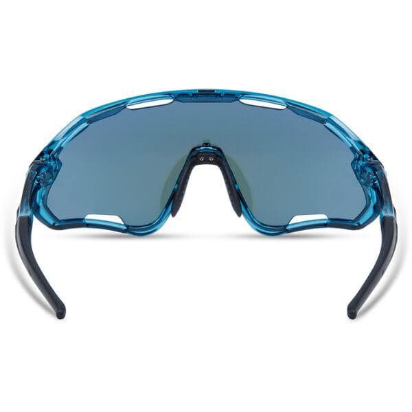 Madison Eyewear Code Breaker II Sunglasses - 3 pack - crys gloss blue / blue mirr / amb / clear