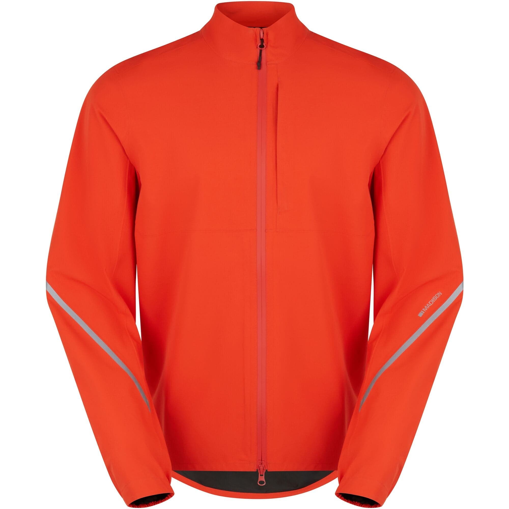Madison Freewheel Men's Waterproof Jacket; magma red - x-large