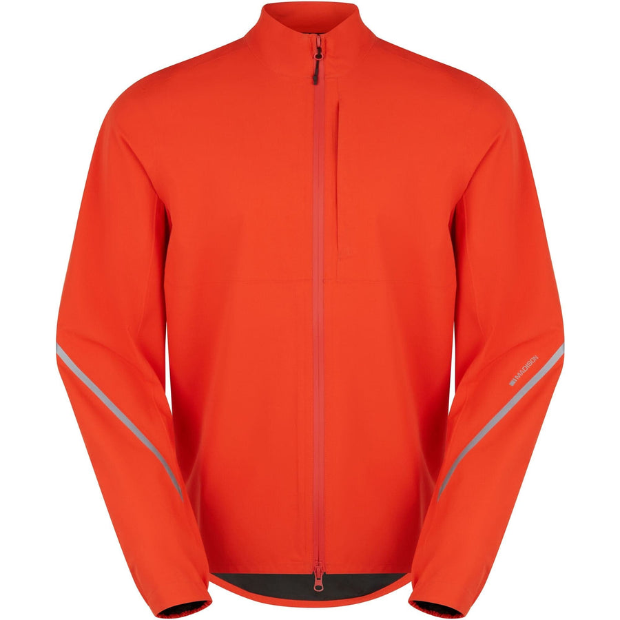 Madison Freewheel Men's Waterproof Jacket; magma red
