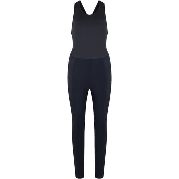 Madison DTE Women's Thermal Bib Tights With EIT Pad; black - size 8