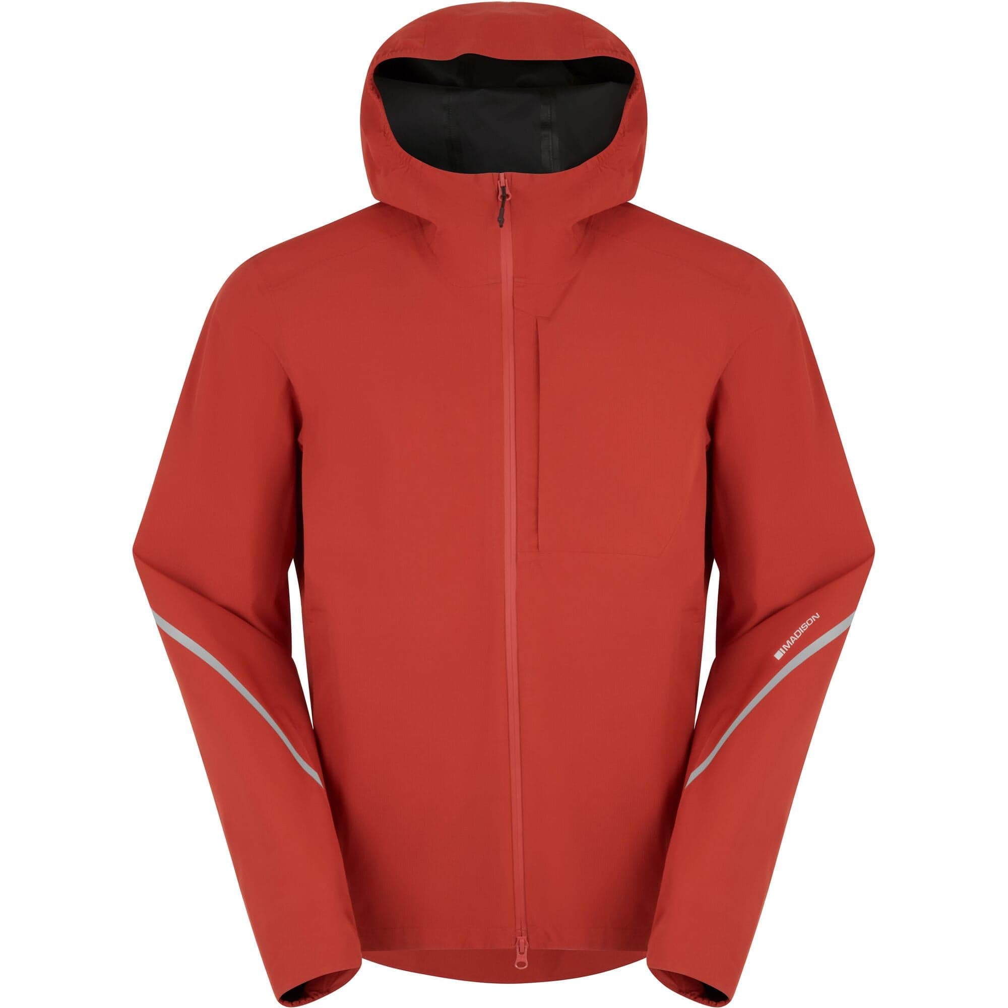 Madison Roam Men's 2-Layer Waterproof Jacket; mineral red - large