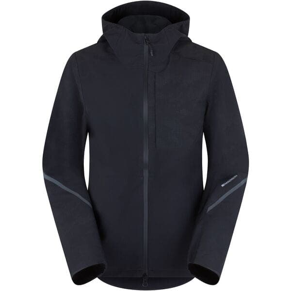 Madison Roam Women's Stellar Tech 2-Layer Waterproof Jacket; stellar tech black - size 8