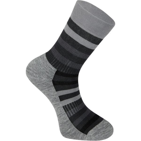 Madison Roam Isoler Merino 4 Season Sock; black fade - EU 46 - 50 (UK 11-14)
