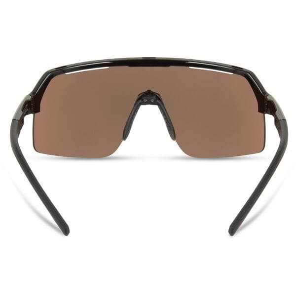 Madison Eyewear Crypto Air Gloss Black Sunglasses - Bronze Mirror Lens
