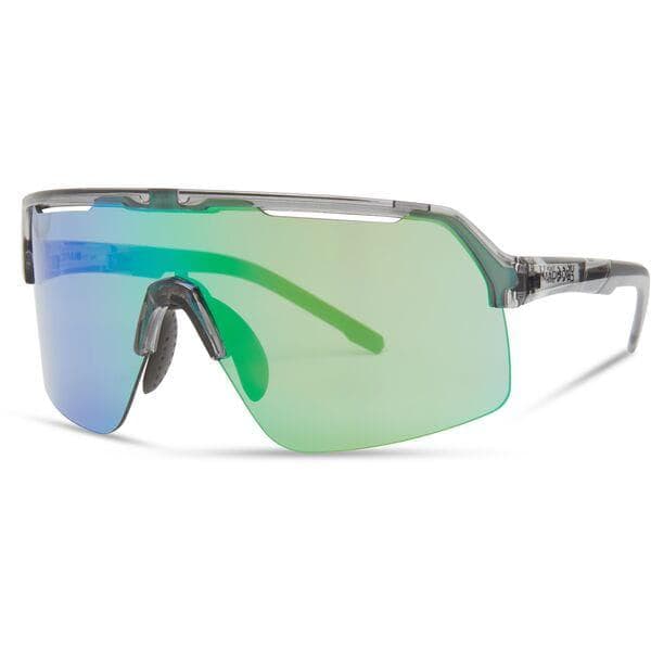 Madison-Eyewear-Crypto-Air-Crystal-Smoke-Sunglasses---Green-Mirror-Lens