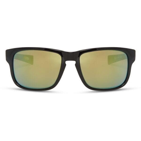 Madison Eyewear Signal Gloss Black Sunglasses - Bronze Mirror Lens