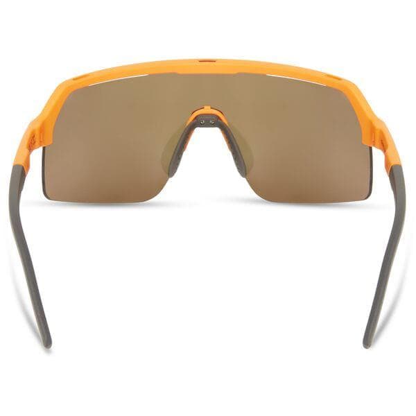 Madison Eyewear Crypto Air Mango Orange Sunglasses - 3 Lens Pack - Fire Mirror / Amber / Clear