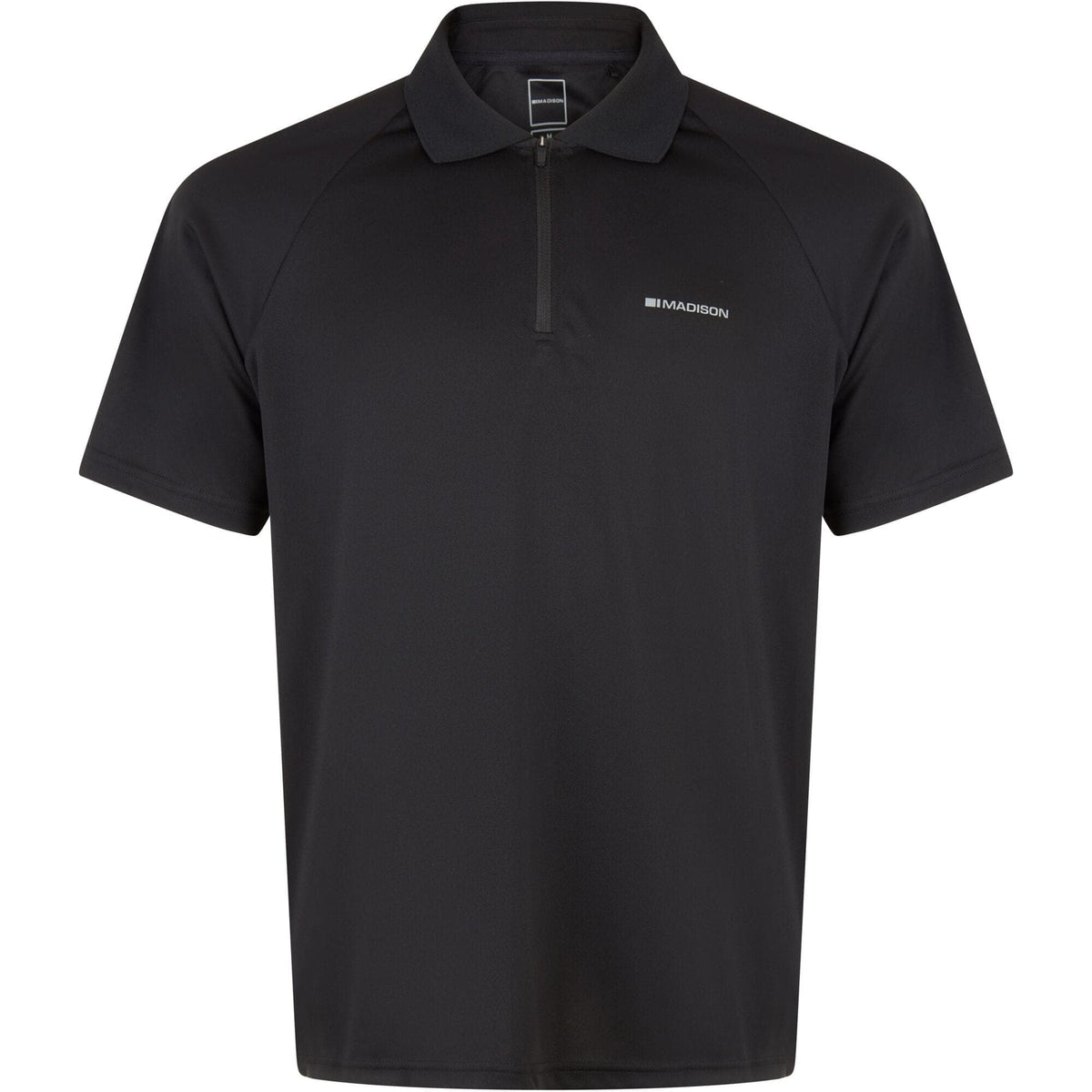 Madison Roam Workshop Isoler Polo Shirt; black - large