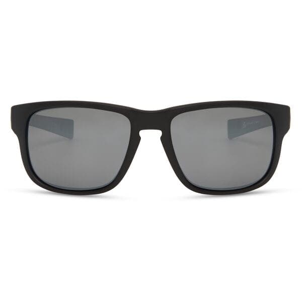 Madison Eyewear Signal Matt Black Sunglasses - 3 Polarised Lens Pack-Silver Mirror/Bronze/Yellow