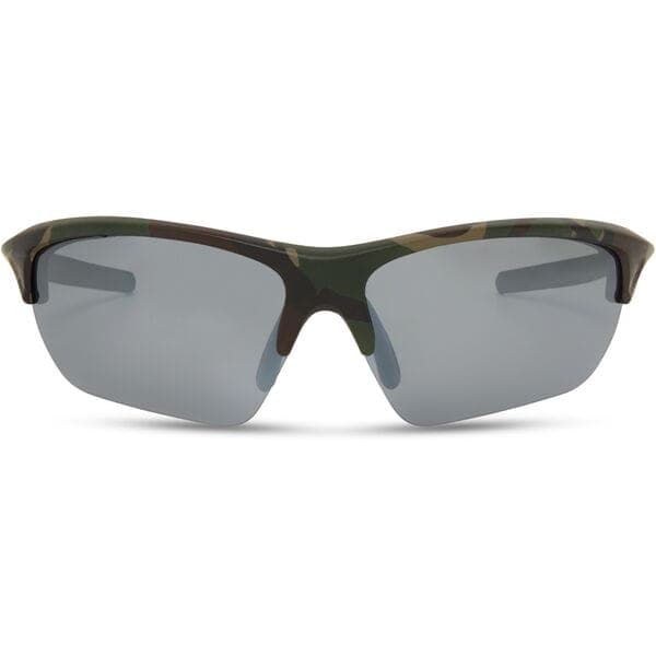 Madison Eyewear Mission Camo Sunglasses - 3 Polarised Lens Pack- Silver Mirror/ Bronze / Yelllow