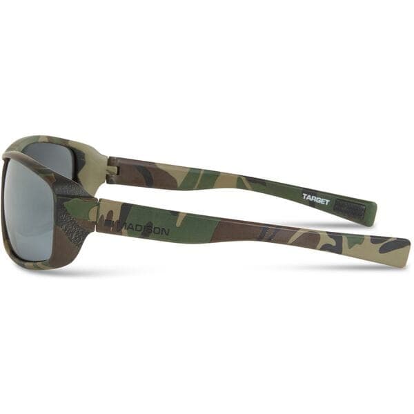 Madison Eyewear Target Camo Sunglasses - 3 Polarised Lens Pack - Silver Mirror / Bronze / Yellow