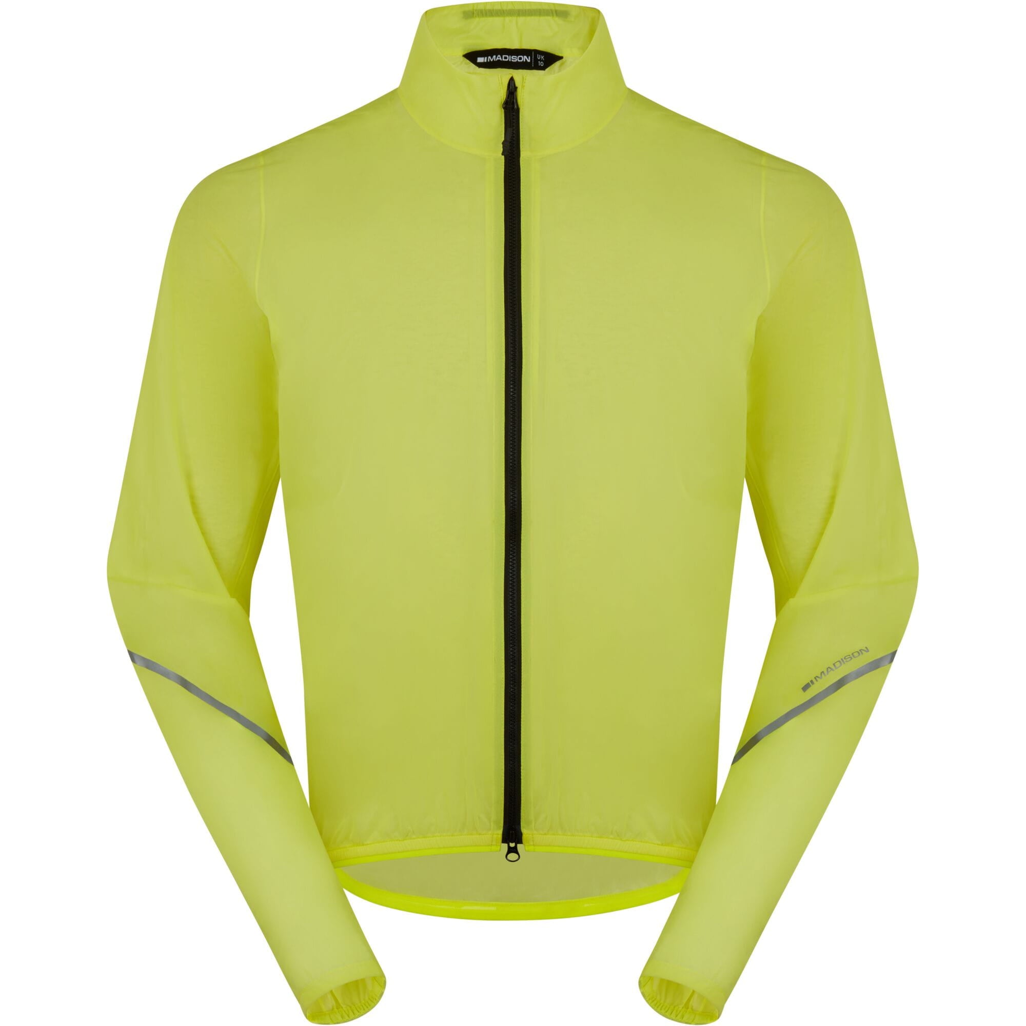 Madison Flux 2L Ultra Packable Waterproof Jacket - men's - hi-viz yellow - x-large