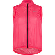 Madison Flux 2L Ultra Packable Waterproof Gilet - women's - hi-viz pink - size 8