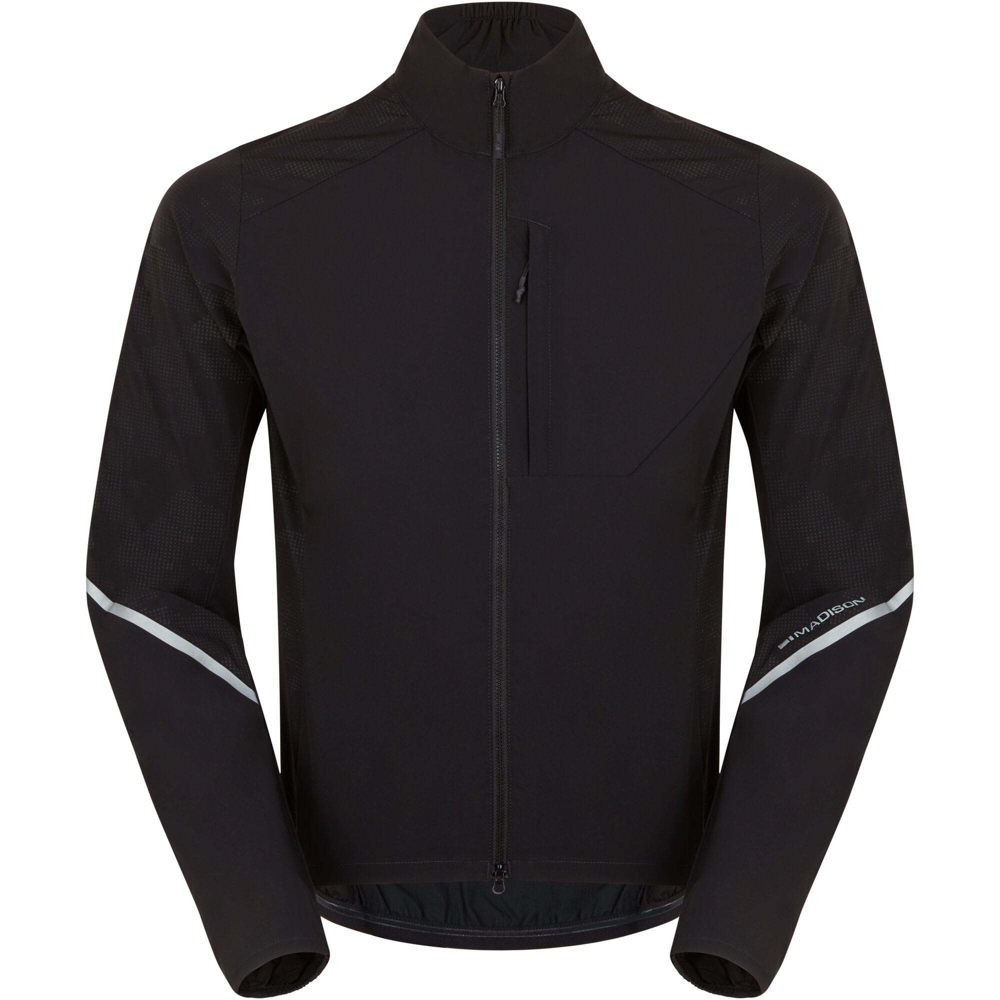 Madison Freewheel Stellar Tech Windproof Packable Jacket - men's - black - medium
