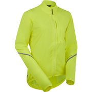 Madison Freewheel Windproof Packable Jacket - women's - hi-viz yellow - size 16
