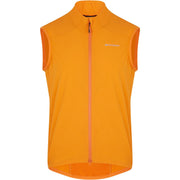Madison Freewheel Windproof Packable Gilet - men's - mango orange - medium
