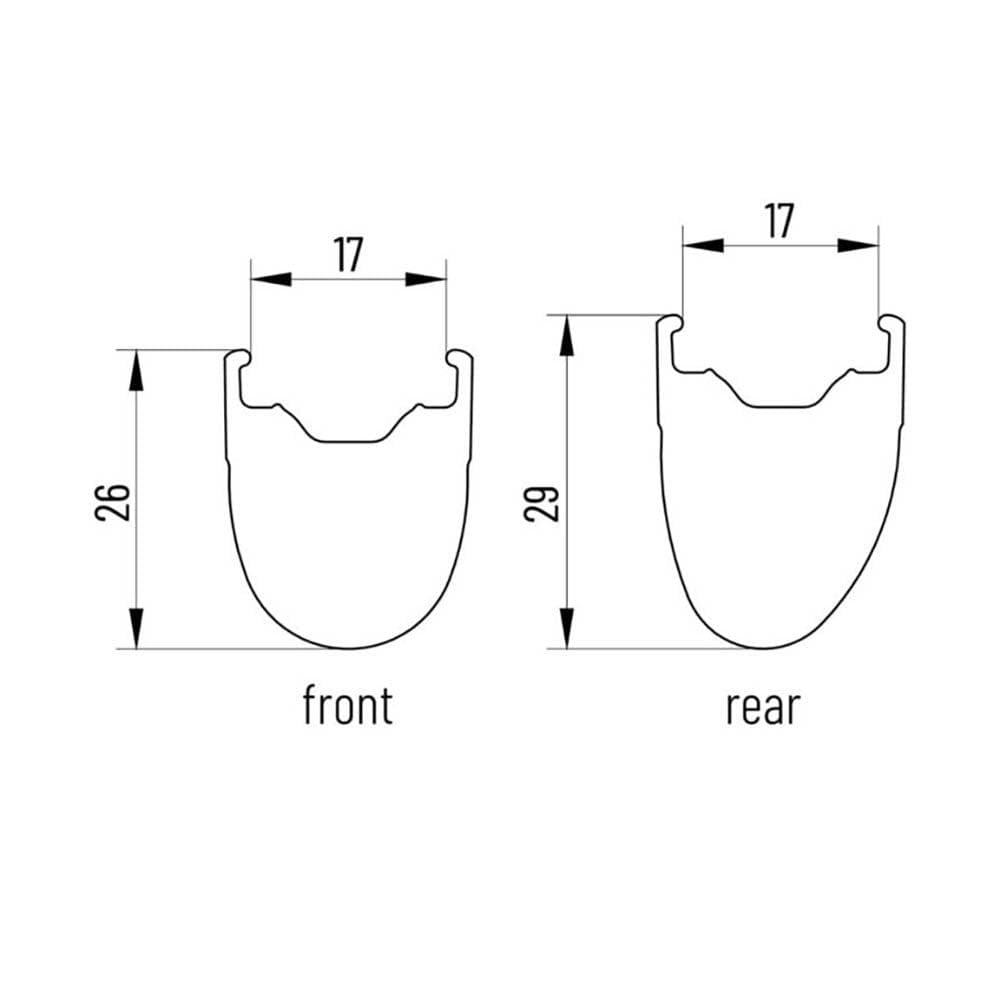 Miche Neon BoB Clincher Sh Pair