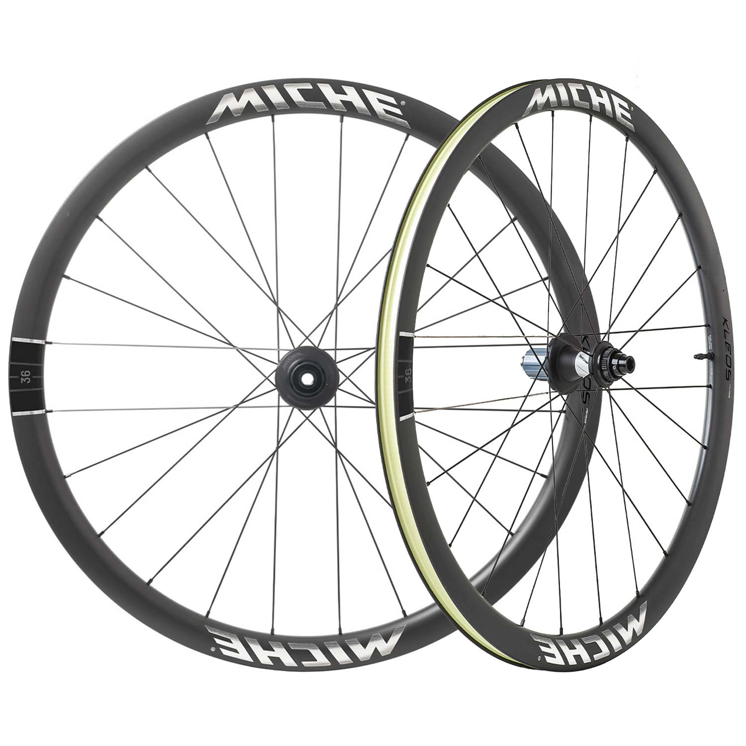 Miche Kleos RD Disc 36mm Team Edition Wheels Sh Pair
