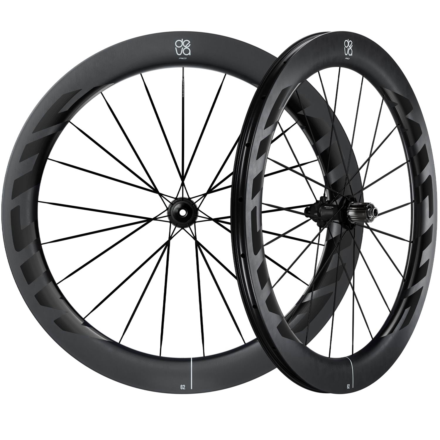 Miche Deva RD 62 TLR Wheels Midnight Black SH