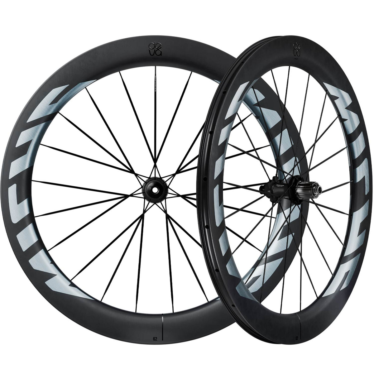 Miche Deva RD 62 TLR Wheels Daylight Silver Team Ed N3W