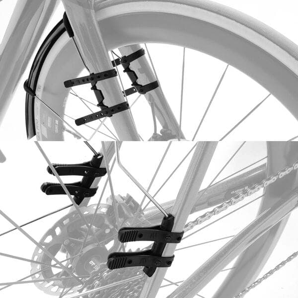 M Part QDR Quick Detach Road mudguards 700 x 38mm black