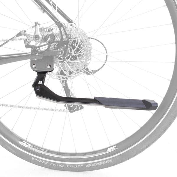M Part Primo kickstand; 24-29 adjustable 20kg rating; 40mm mounting holes